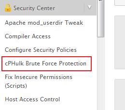Unblock Your IP – Fix WHM/cPanel cPHulk Brute Force Protection Lock Out Via SSH